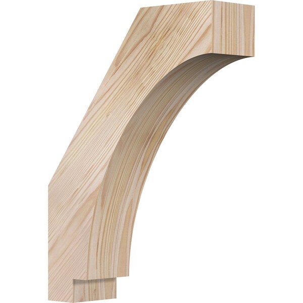 Ekena Millwork 3 1/2"W x 12"D x 16"H Imperial Smooth Knee Brace, Douglas Fir BRC04X12X16IMP00SDF - main